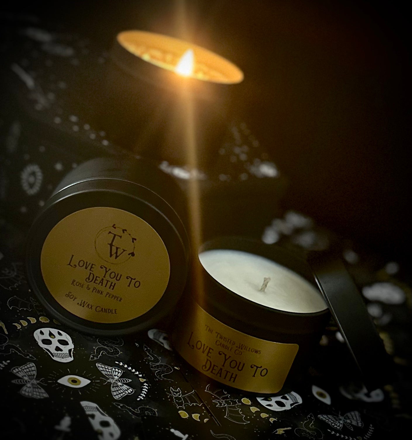 Rose and Pink Pepper Candle