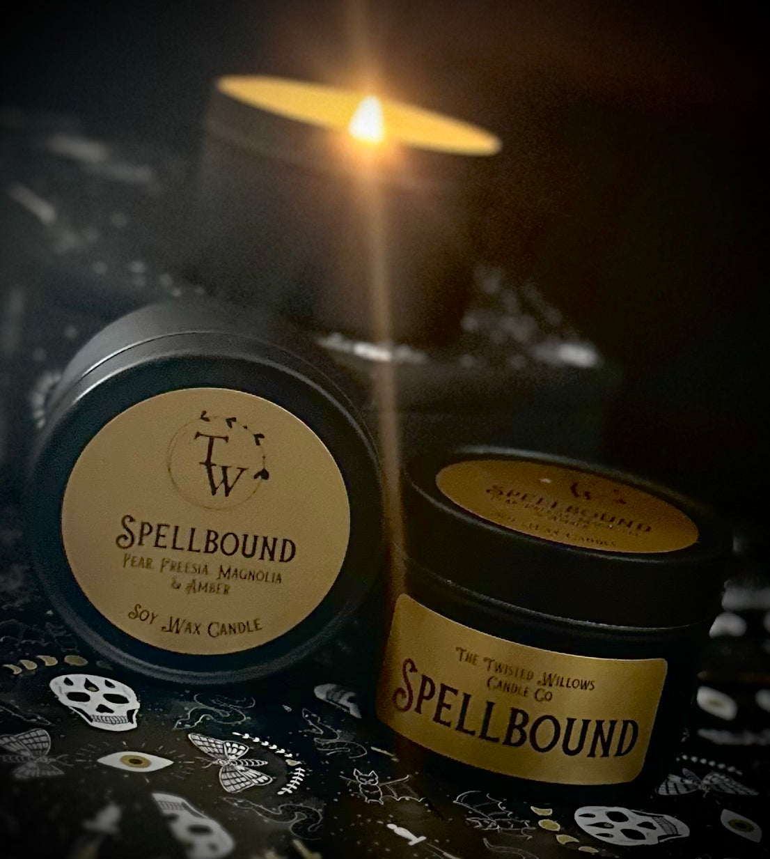 Spellbound Tin Candle