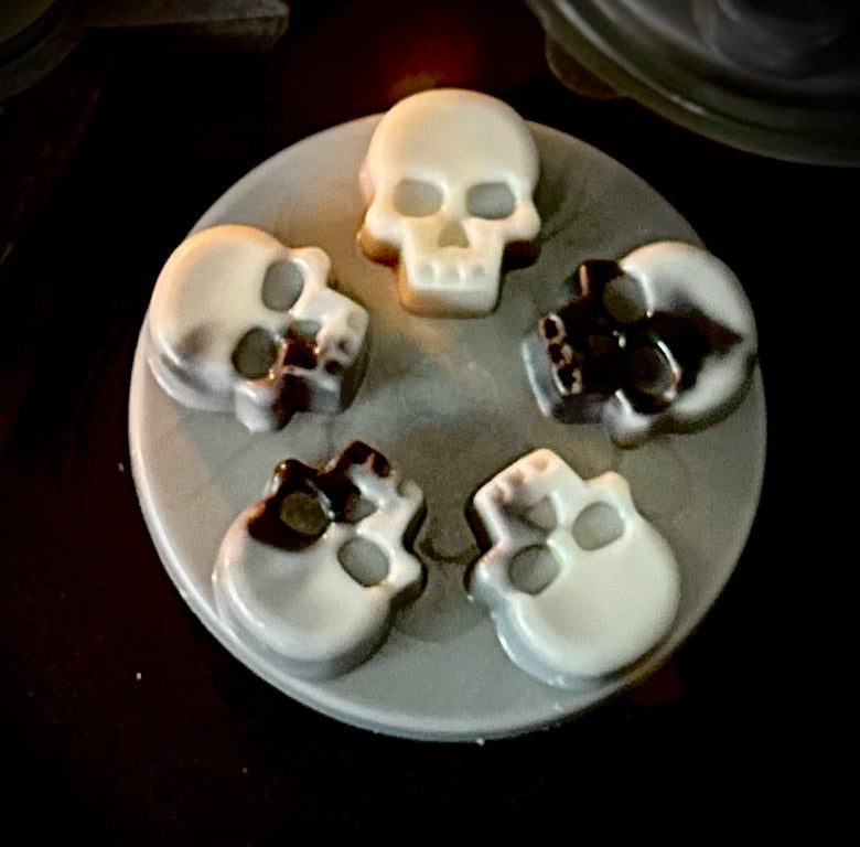 Black Magic Skull Wax Melt