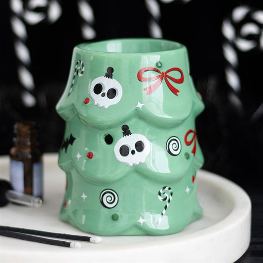 Creepy Christmas Tree Wax melter and oil burner