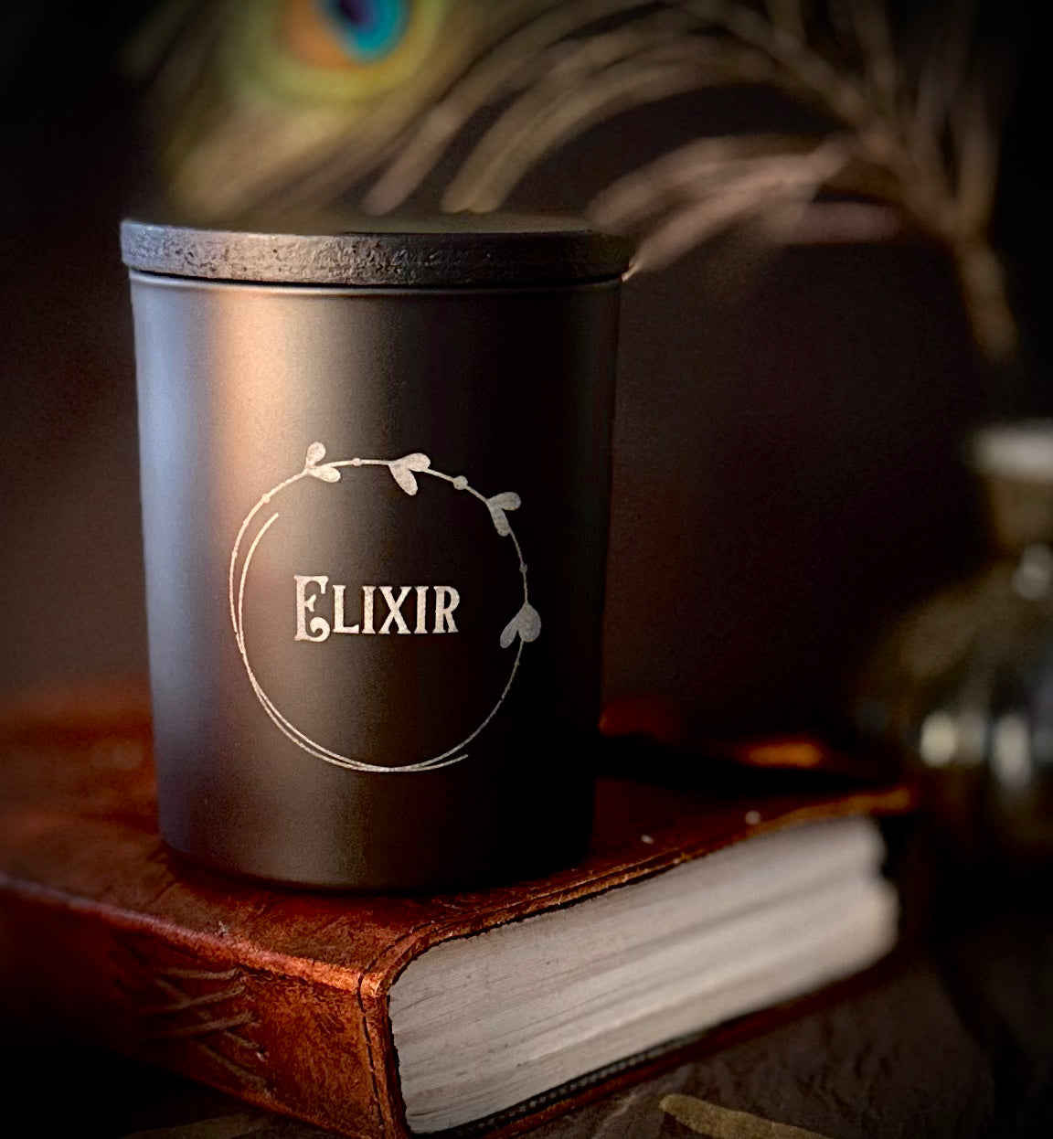 Elixir Incense inspired candle