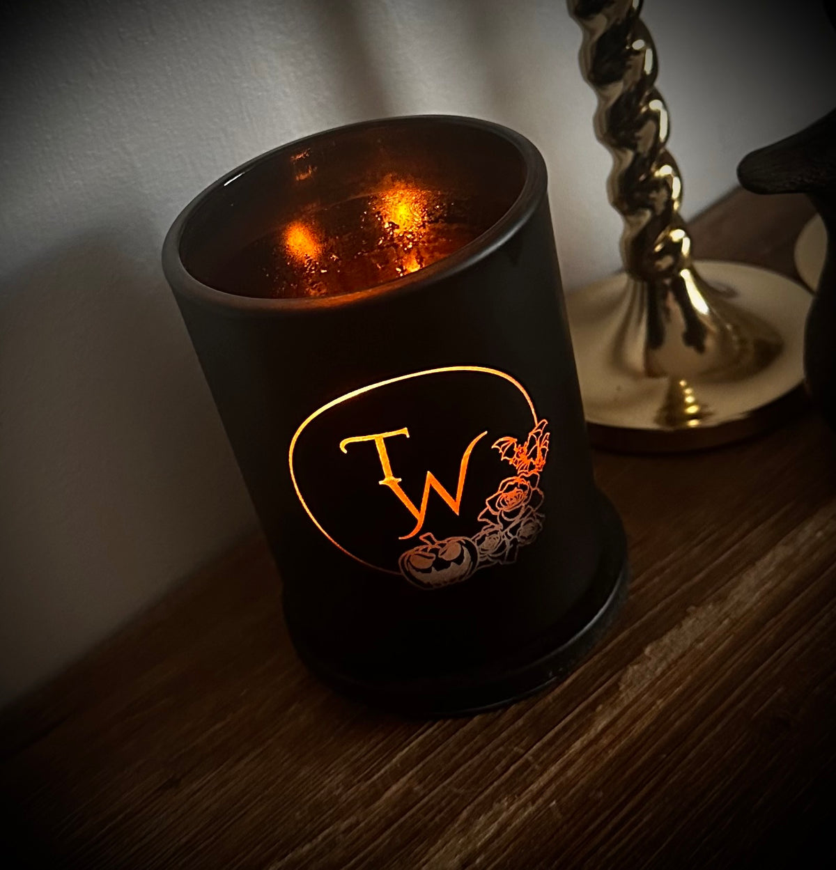 Toasted Marshmallow Etched Candle