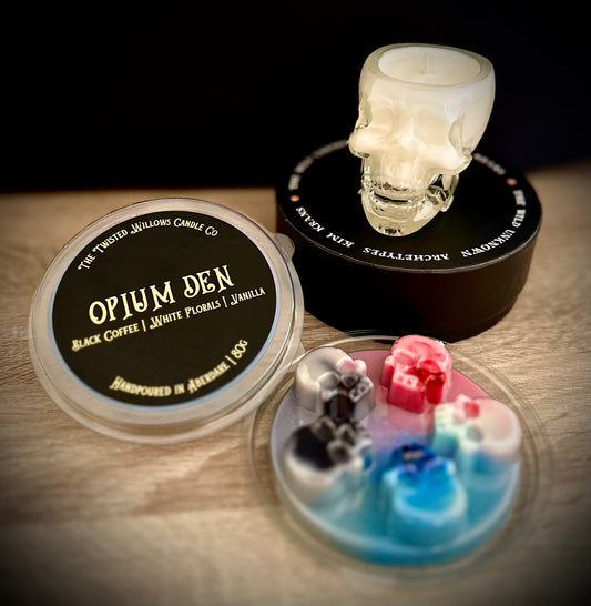 Opium Den Skull Wax Melts