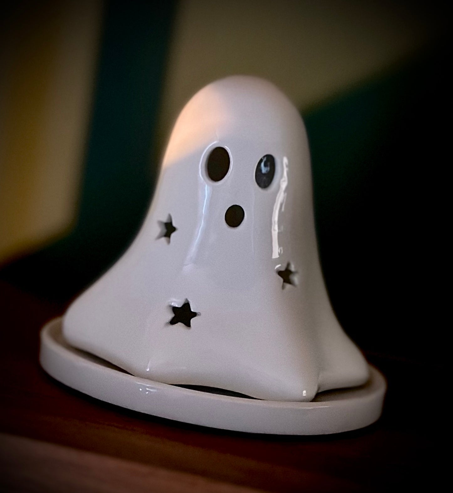 Ghost Tea Light Holder